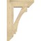 Ekena Millwork Imperial Slat Rough Sawn Bracket w/ Offset Brace, Douglas Fir, 8"W x 24"D x 36"H BKT0806X24X36IMP06RDF - alternate 2